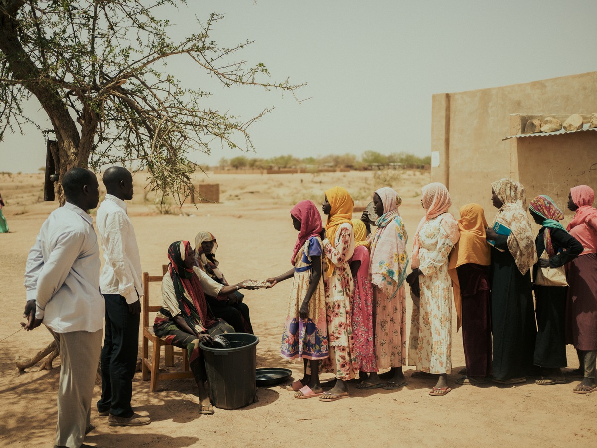 Die Europäische Kommission startet die Kampagne &quot;Feeding Hope&quot;, um das Bewusstsein für die humanitäre Hilfe der EU zu schärfen