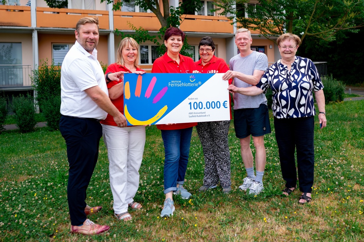 DEUTSCHE FERNSEHLOTTERIE fördert in Saalfeld