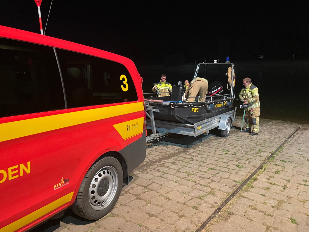 FW Dresden: Informationen zum Einsatzgeschehen der Feuerwehr Dresden vom 7. Juni 2022