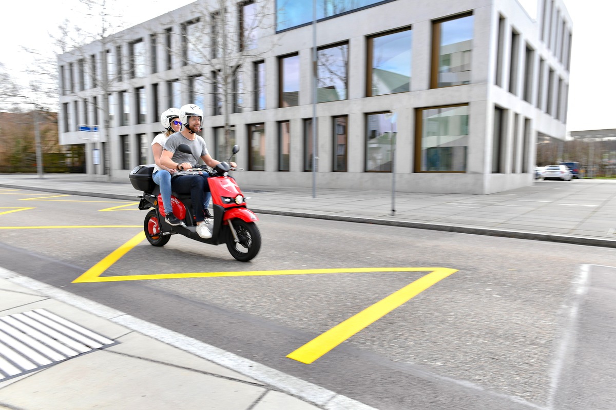 Seit heute rollen 200 Mobility-Elektroscooter durch Zürich