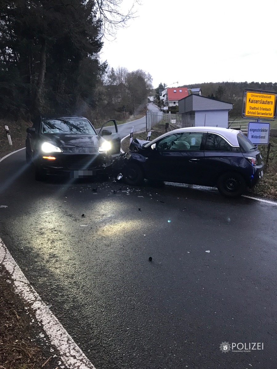 POL-PPWP: Unfall: Totalschaden und Verletzte