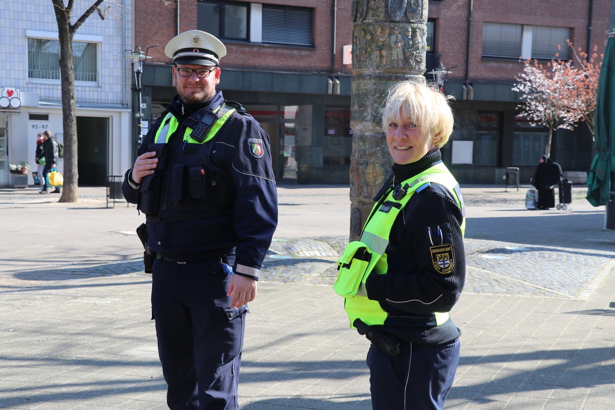 POL-NE: Kampf gegen die Corona-Pandemie - Gemeinsame Streifen von Polizei und Ordnungsamt