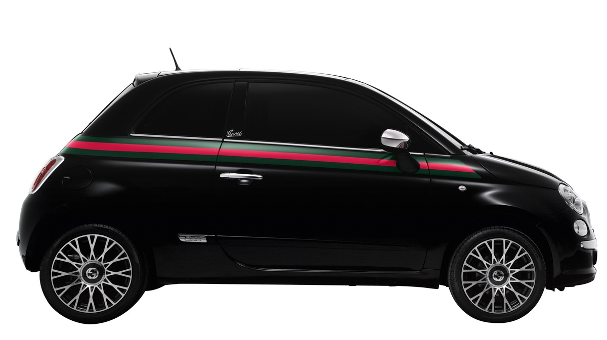 Fiat und Gucci präsentieren den 500 by Gucci: Der Auftritt einer neuen italienischen Design-Ikone