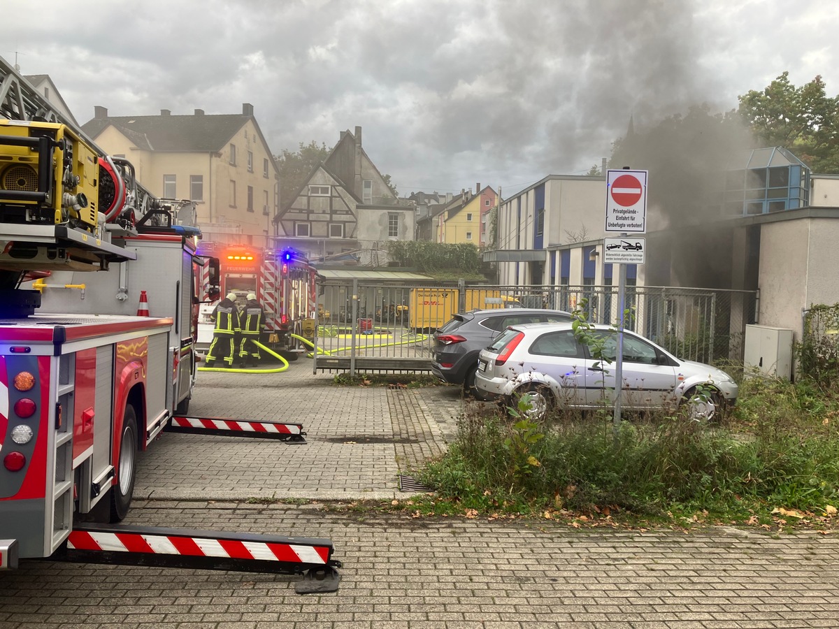 FW-BO: Brand in Bochum-Langendreer