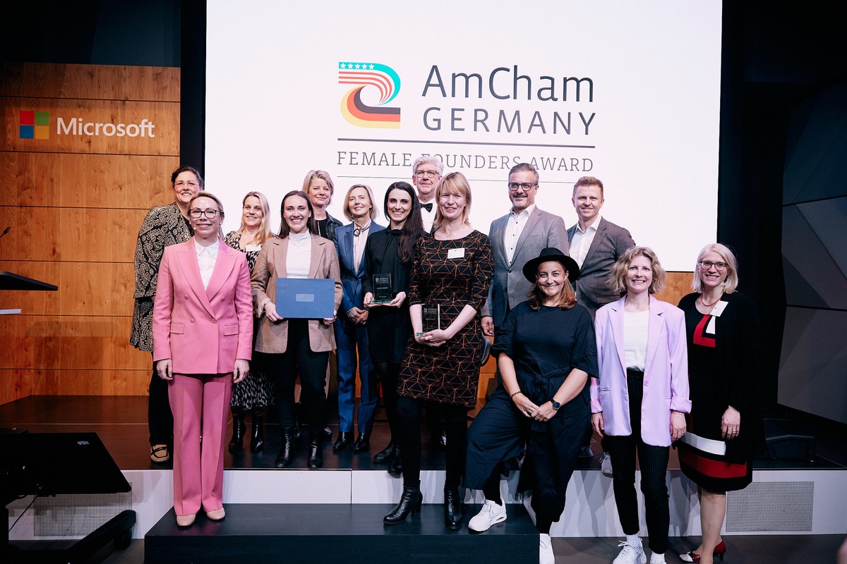 AmCham Germany | Female Founders Award 2025: Bewerbungen bis zum 2. Februar möglich