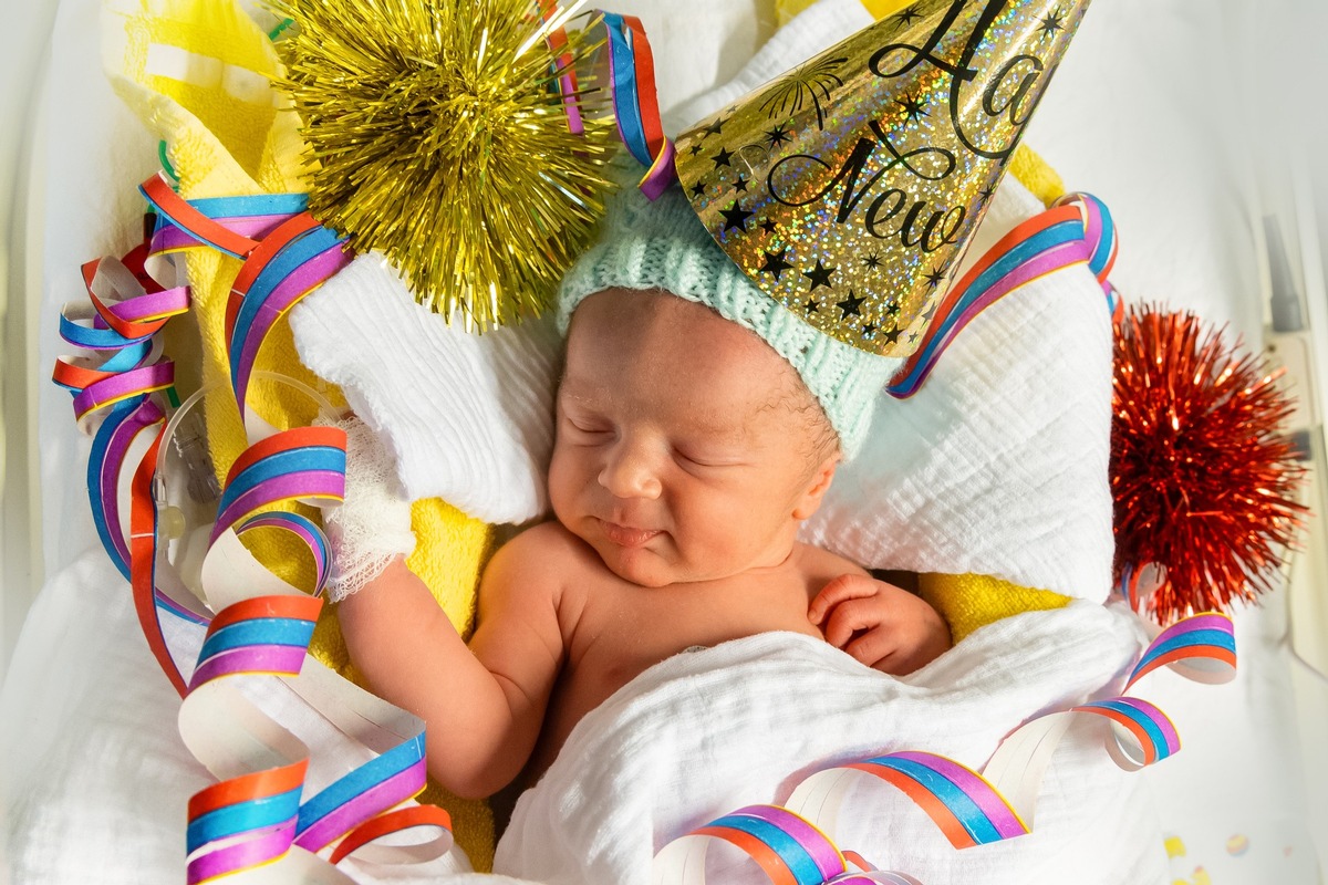 Lukas Philipp heißt unser Neujahrsbaby im Helios Klinikum Berlin-Buch