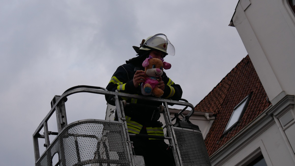 FW Celle: Kuscheltiere gerettet