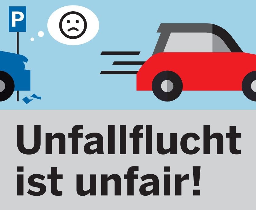 POL-BN: Unfallflucht ist unfair! - Jeder vierte von der Polizei aufgenommene Verkehrsunfall ist eine Unfallflucht