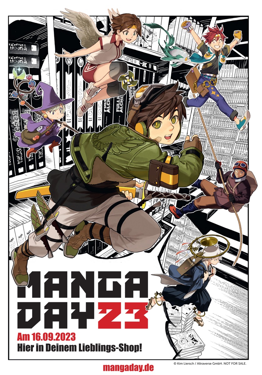 MANGA DAY AM 16. SEPTEMBER 2023 - Ein Event-Tag rund um Manga in Deutschland, Österreich und der Schweiz