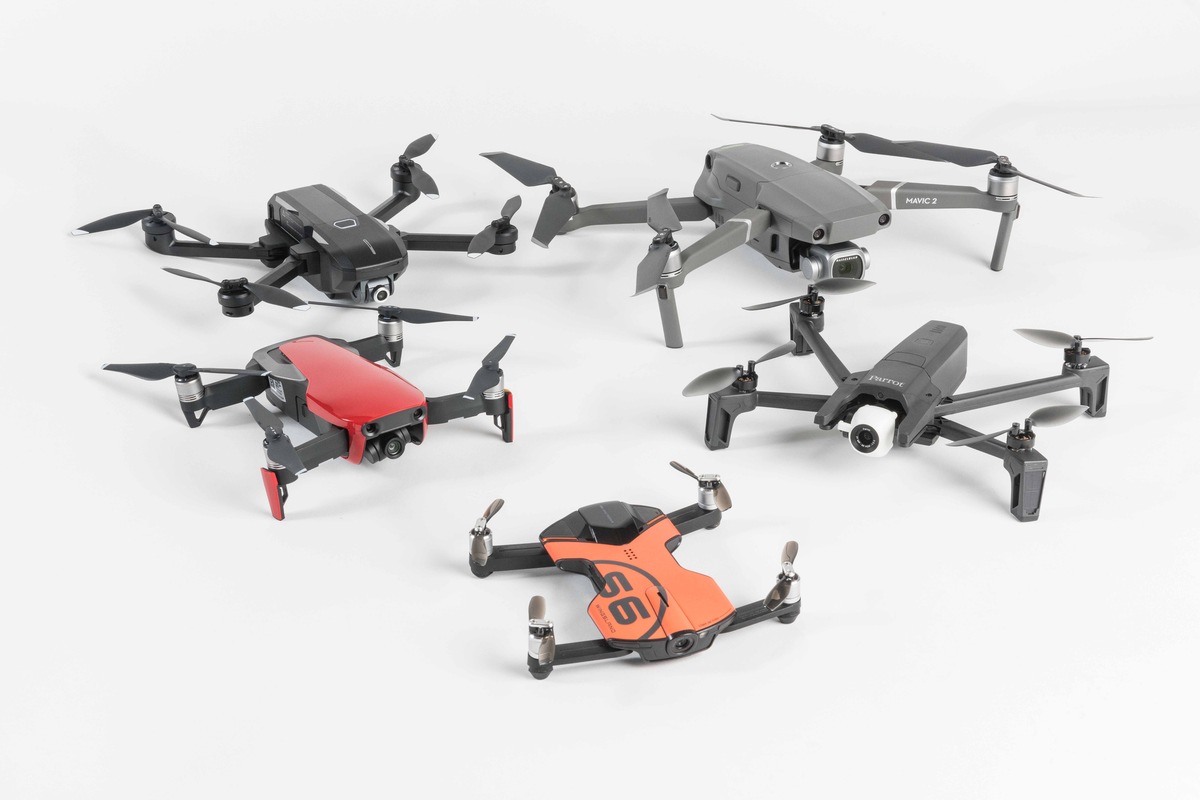 TCS teste des drones 2019