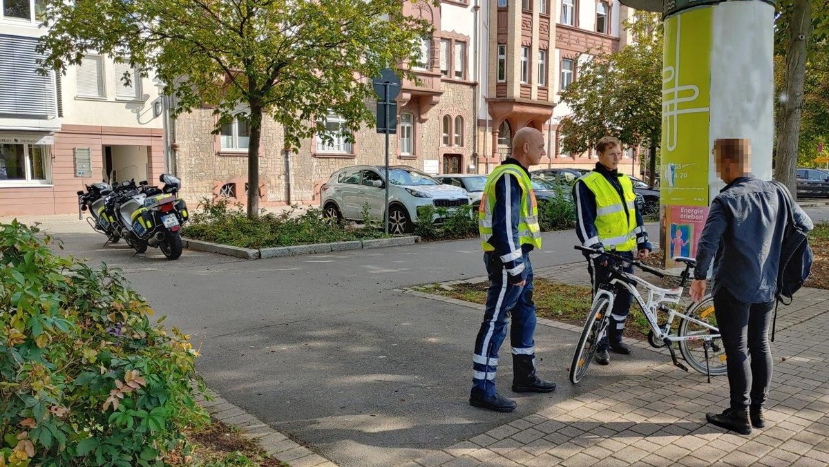 POL-MA: Heidelberg: Schwerpunktkontrollen des Radfahrverkehrs im Stadtgebiet