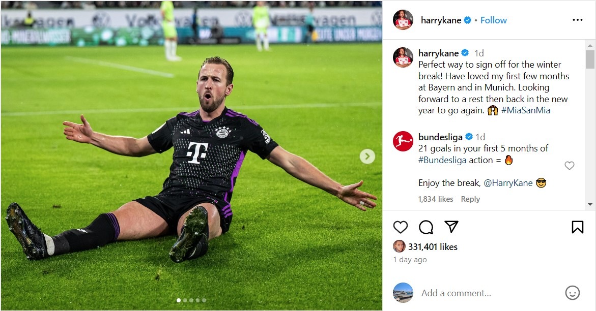 Harry Kane wird in Skechers zum Torschützen #1 in Europa