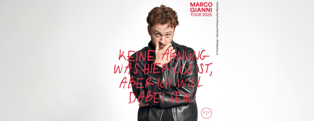 Marco Gianni - „Keine Ahnung, was hier los ist, aber ich will dabei sein“ | 18.12.25, Zürich + 19.12.25, Basel