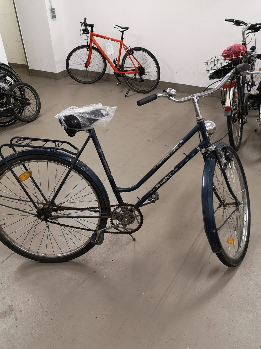 POL-HL: HL-Innenstadt / Fahrrad sichergestellt - Polizei sucht den Besitzer