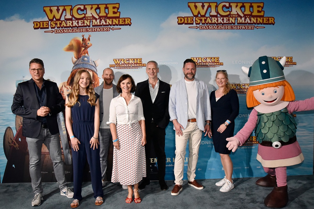 WICKIE UND DIE STARKEN MÄNNER – DAS MAGISCHE SCHWERT feiert Premiere in München