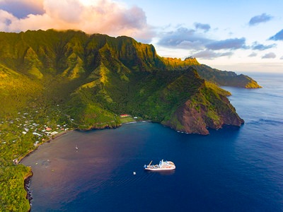 40 Jahre Aranui für Umweltschutz und Nachhaltigkeit - Marquesas-Inseln seit 2024 UNESCO Welterbe