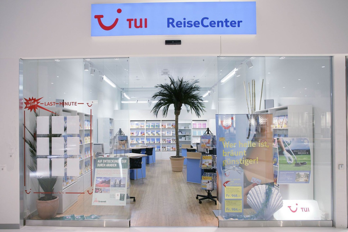 Neues TUI ReiseCenter in der Shopping Arena St. Gallen - Umfassendes Ferienangebot an zentraler Lage