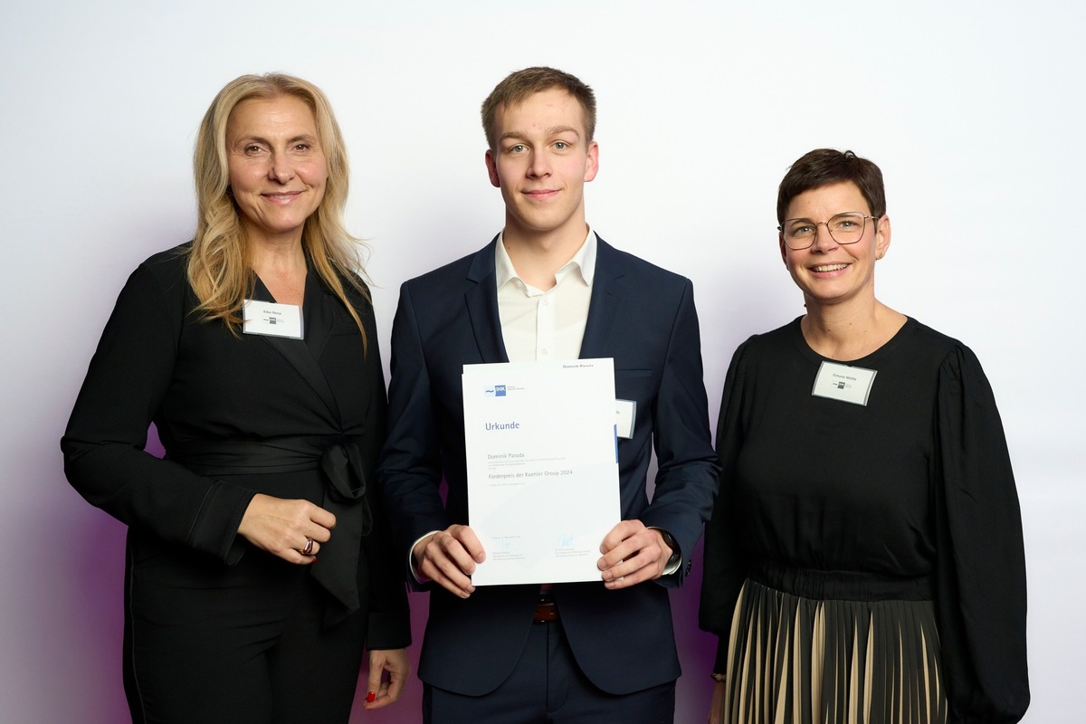 Koehler-Gruppe verleiht IHK-Förderpreis