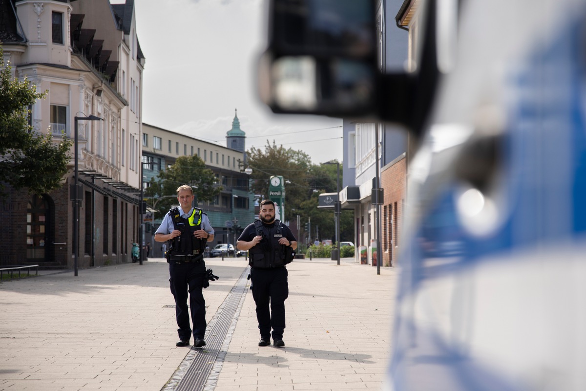 POL-RE: Recklinghausen: Polizei zeigt Präsenz in Süd - Wenige Verstöße festgestellt