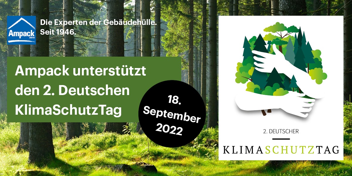 Ampack unterstützt den 2. Deutschen KlimaSchutzTag