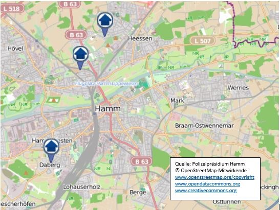 POL-HAM: Wohnungseinbruchsradar für die Woche vom 11.03.19 - 17.03.19