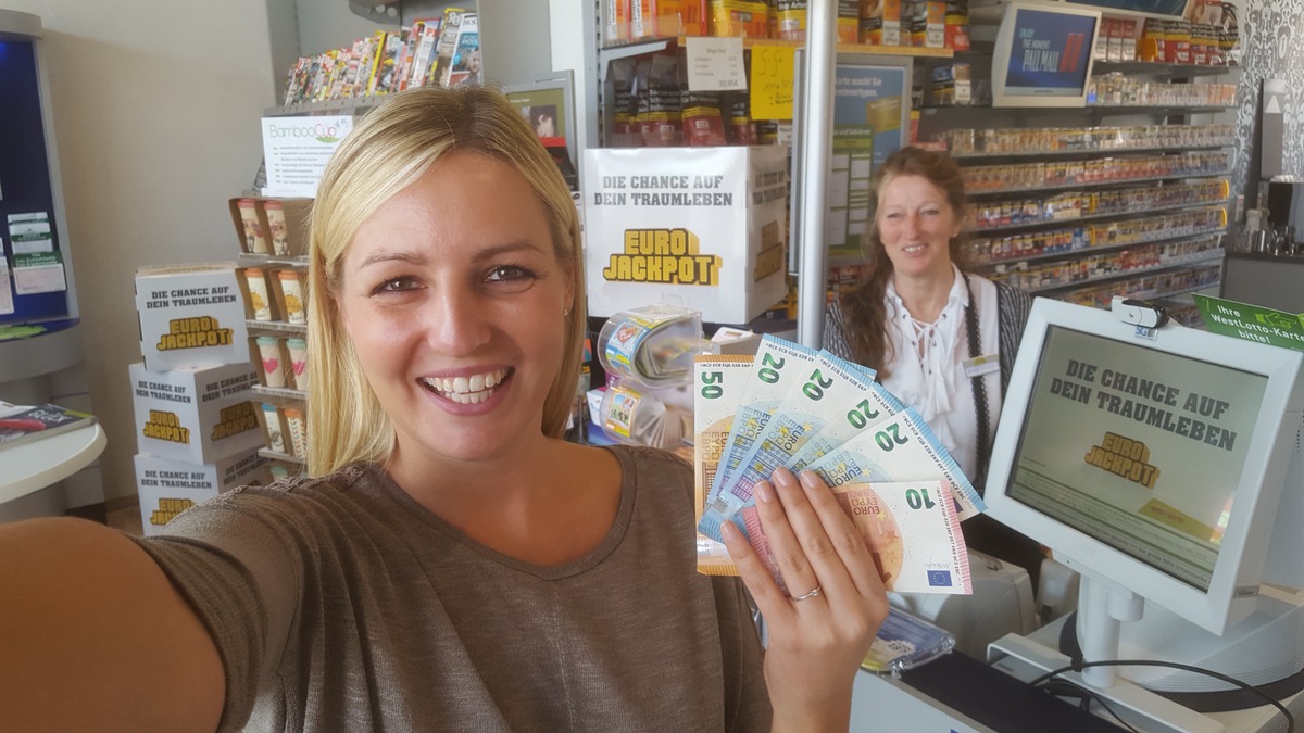 Neue Fotos zur Lotterie Eurojackpot / Annahmestelle