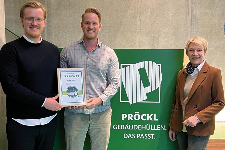 Pröckl GmbH erhält Green Business Siegel