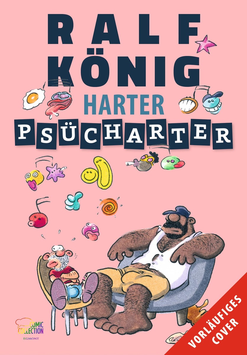 Ralf Königs &quot;Harter Psücharter&quot; kommt - 2024 bei der Egmont Comic Collection