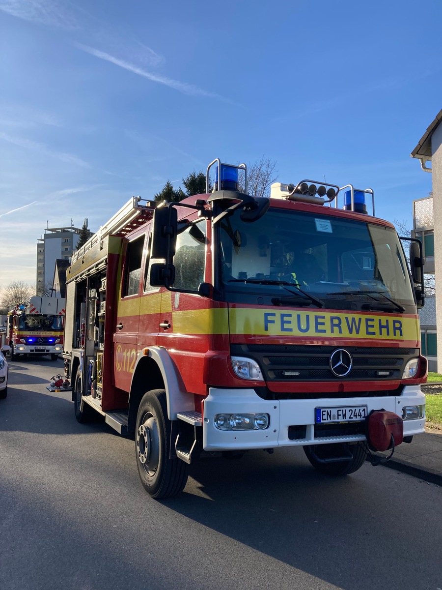 FW-EN: Ausgelöster Heimrauchmelder sorgt für Feuerwehreinsatz