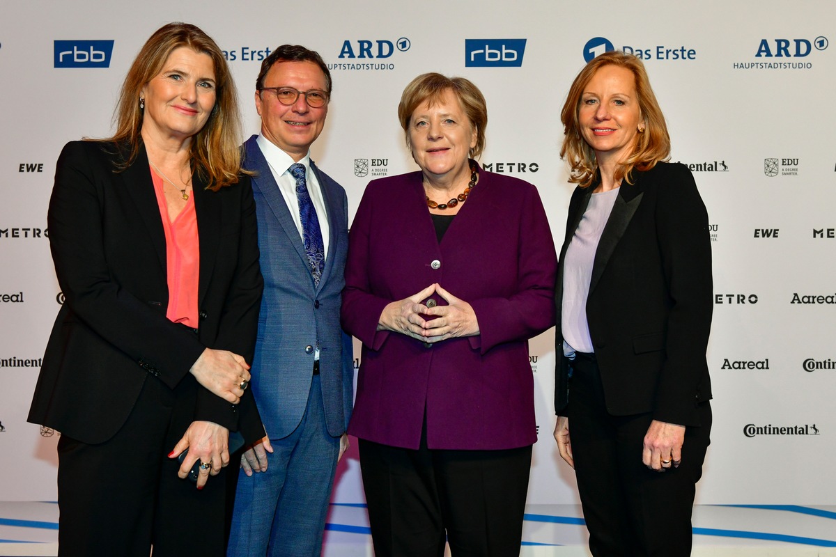 &quot;Who is Who&quot; aus Politik und Medien trifft sich beim ARD-Hauptstadttreff 2019