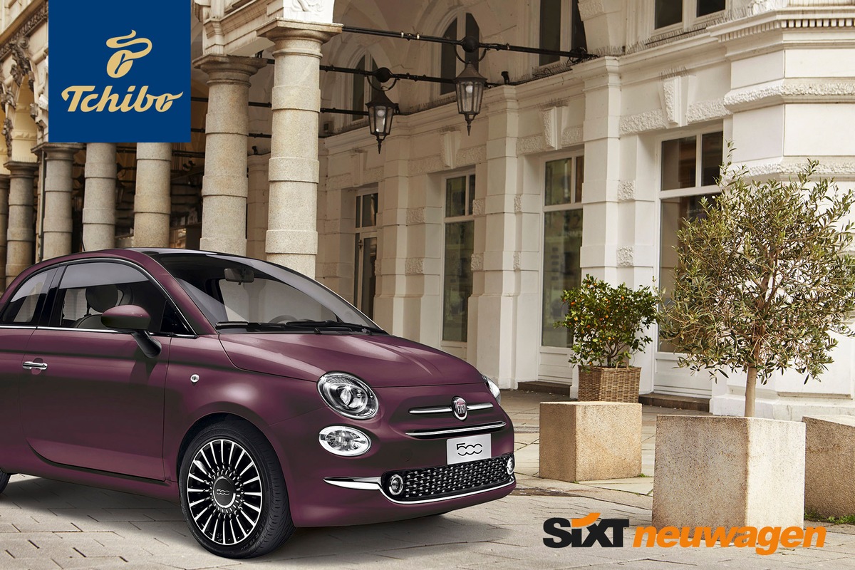 Ab 85 Euro im Monat: Neuer Fiat 500 bei Tchibo - Exklusive Kooperation mit Sixt Neuwagen