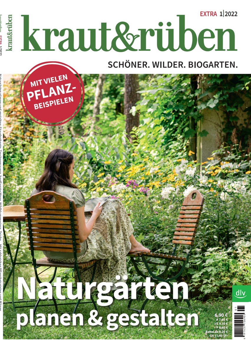 Naturgärten planen und gestalten: Neues kraut&amp;rüben-Sonderheft erschienen