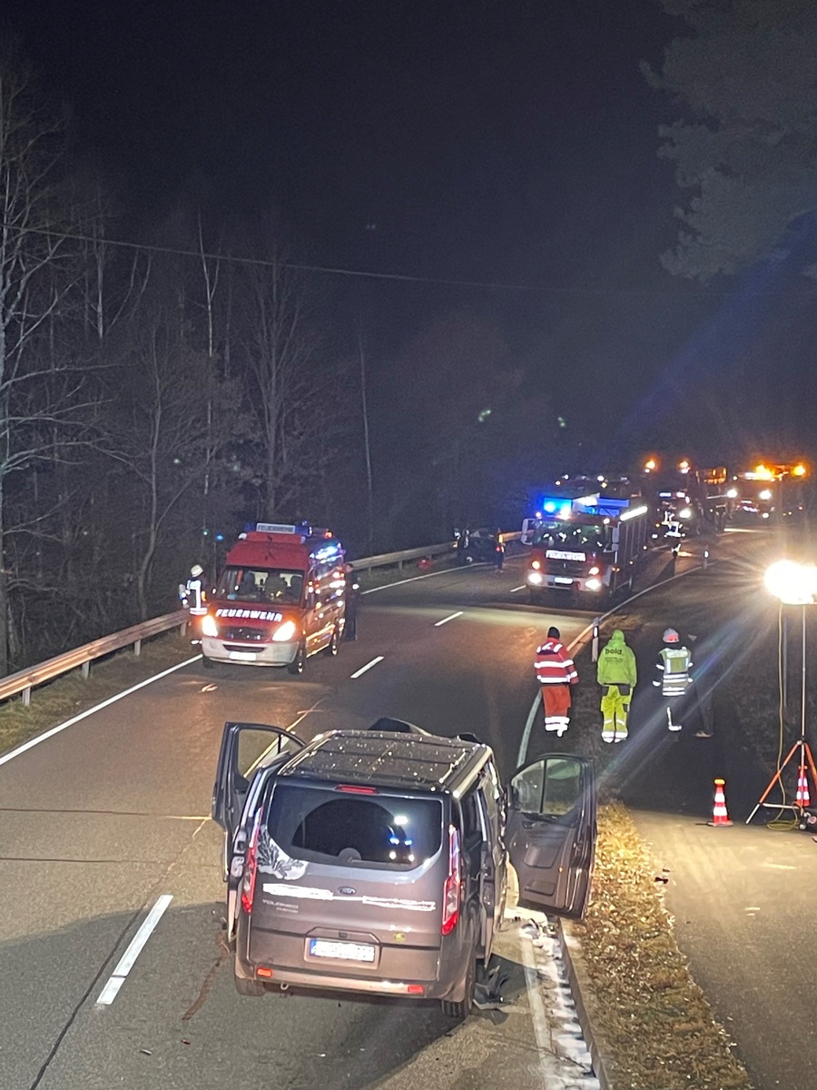 POL-PPWP: Zeitweilige Vollsperrung der B 48 nach Verkehrsunfall