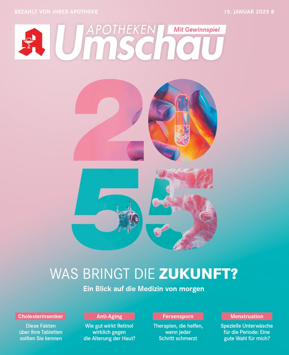 Wie Biotechnologie und KI die Medizin verändern werden / Das Gesundheitsmagazin &quot;Apotheken Umschau&quot; wirft einen Blick in die Zukunft der Medizin