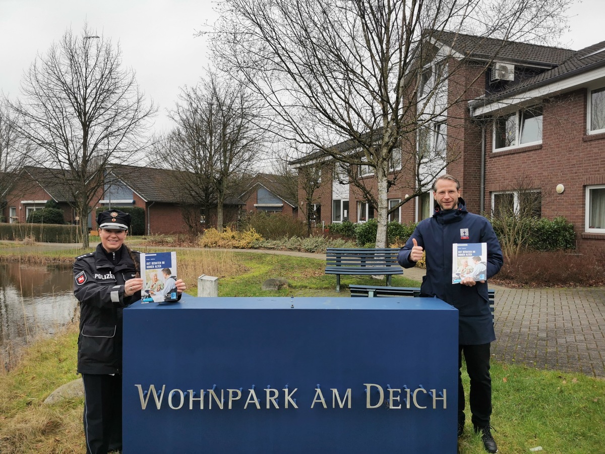 POL-WHV: Kampagne &quot;Im Alter sicher leben|Gemeinsam Füreinander&quot; in der Stadt Wilhelmshaven und im Landkreis Friesland - Initiatoren ziehen Zwischenbilanz und wenden sich gezielt an Pflegeeinrichtungen