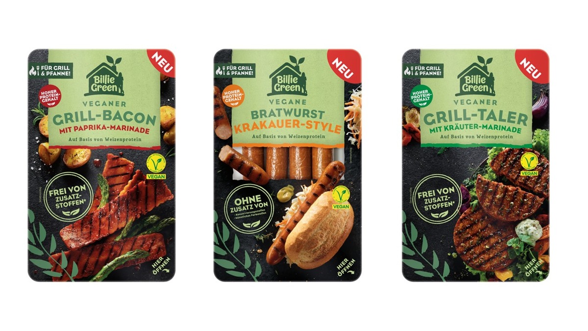 Einfach zum Verlieben: Billie Green bringt vegane Grillhelden auf den Teller! / Vegane Leckerbissen für die Grillsaison