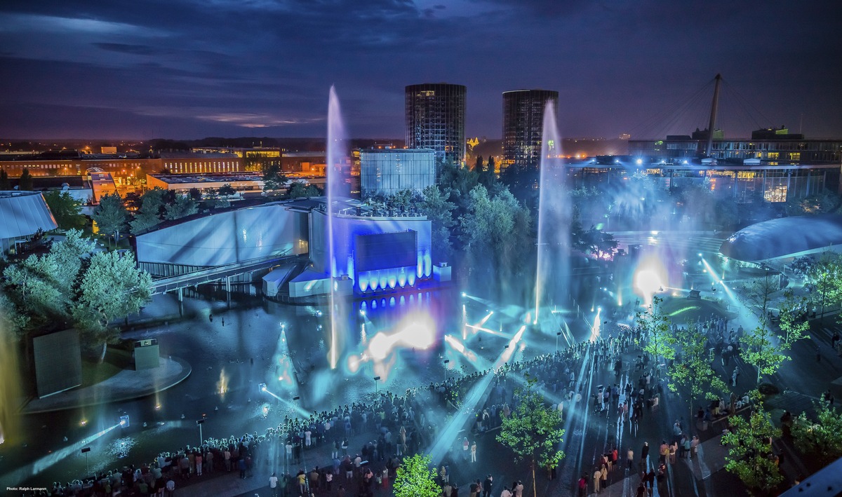 Die Sommerinszenierung 2015 in der Autostadt in Wolfsburg