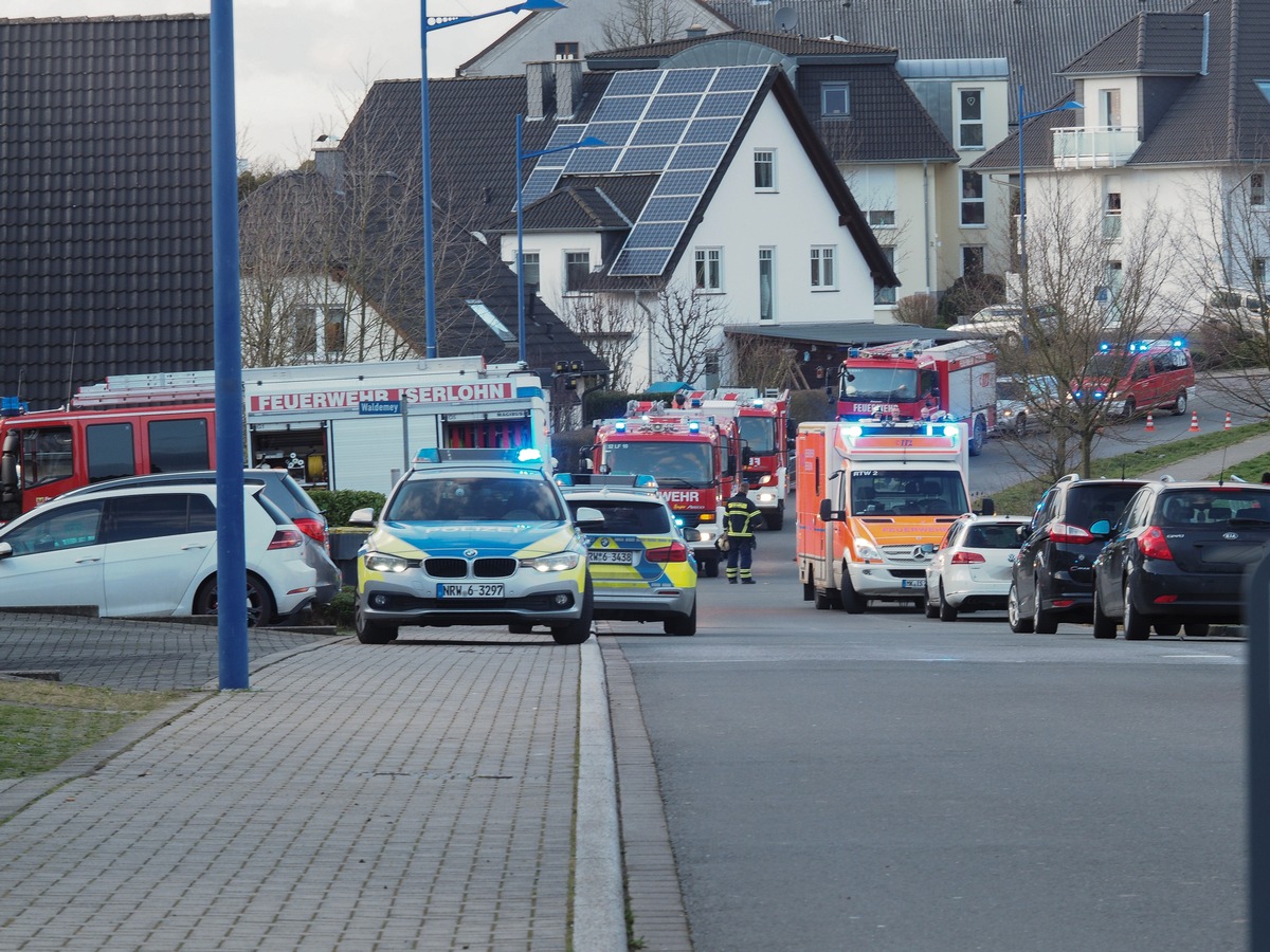 FW-MK: Zimmerbrand im Dachgeschoss