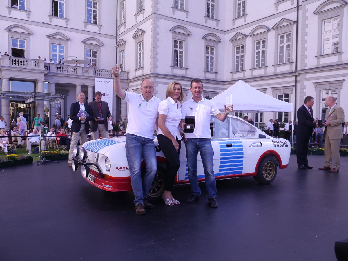 SKODA mit dem Gesamtsieg und zwei Klassensiegen bei den Schloss Bensberg Classics 2012 (BILD)