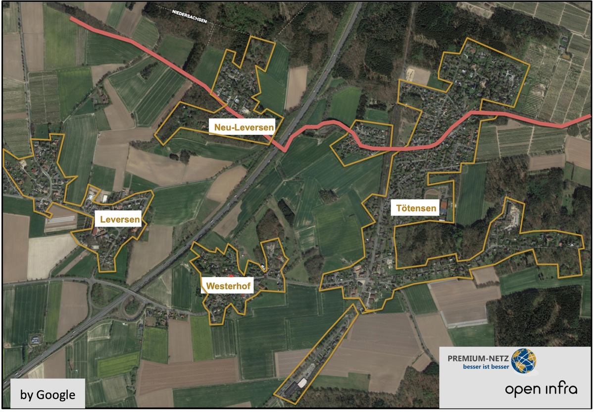 Startschuss Glasfaser-Ausbau mit Premium-Netz in weiteren Teilgebieten der Gemeinde Rosengarten