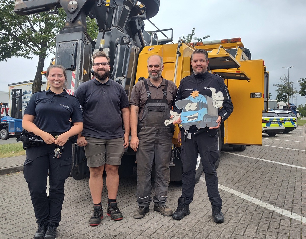 POL-ROW: ++ 210. Fernfahrerstammtisches der PD Lüneburg ++