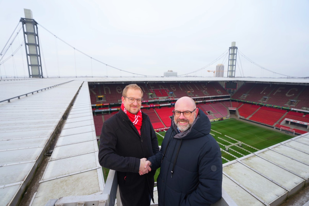 RheinEnergie AG und Kölner Sportstätten GmbH errichten PV-Anlage auf dem RheinEnergieSTADION