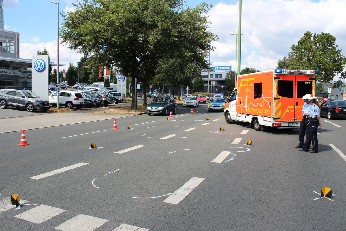 POL-HA: Verkehrsunfall mit verletzter Frau aus Bergkamen