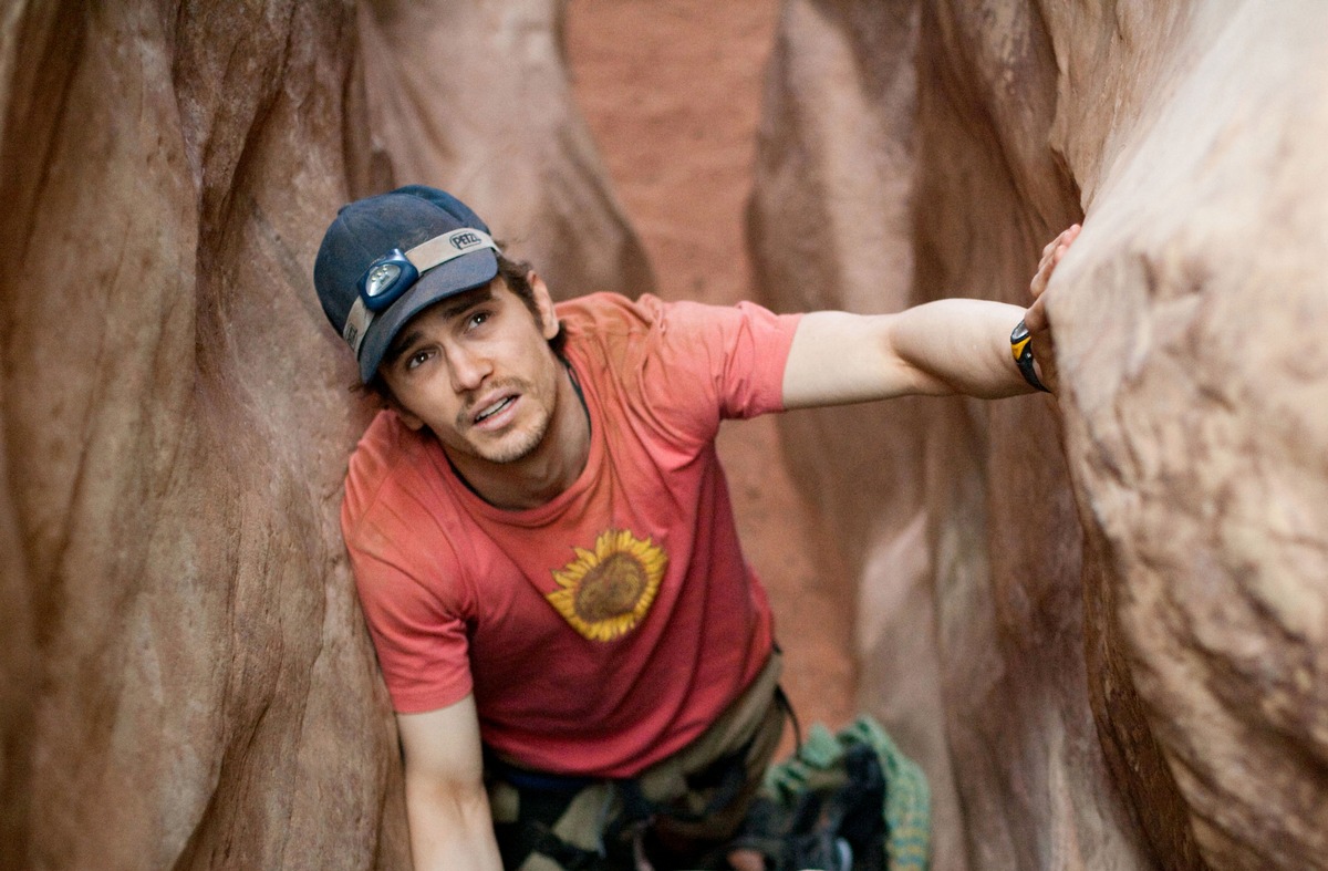 James Franco kämpft in &quot;127 Hours&quot; ums Überleben: ProSieben zeigt sechsfach OSCAR®-nominiertes Drama (BILD)