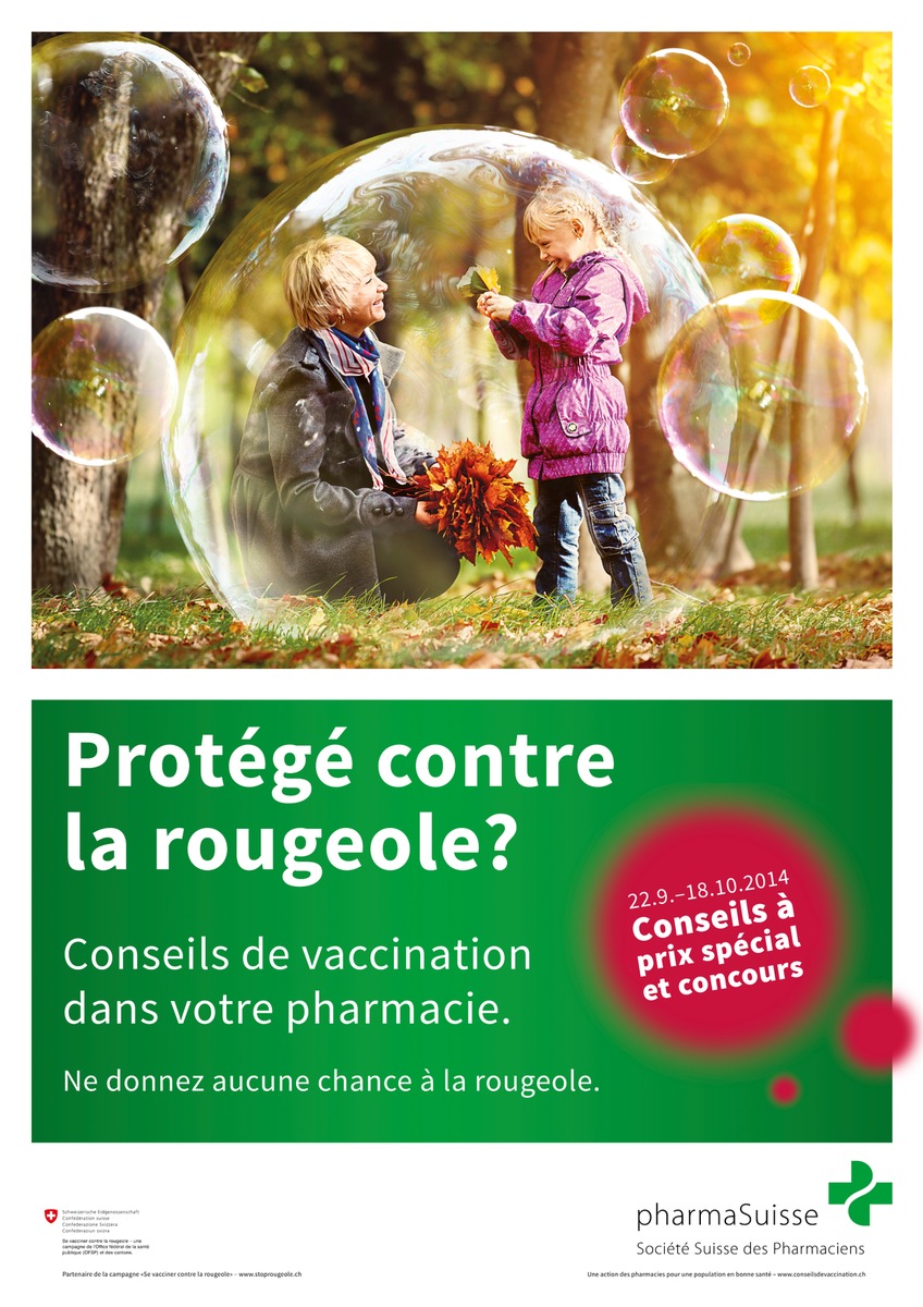 Action sur les conseils de vaccination en pharmacie du 22 septembre au 18 octobre