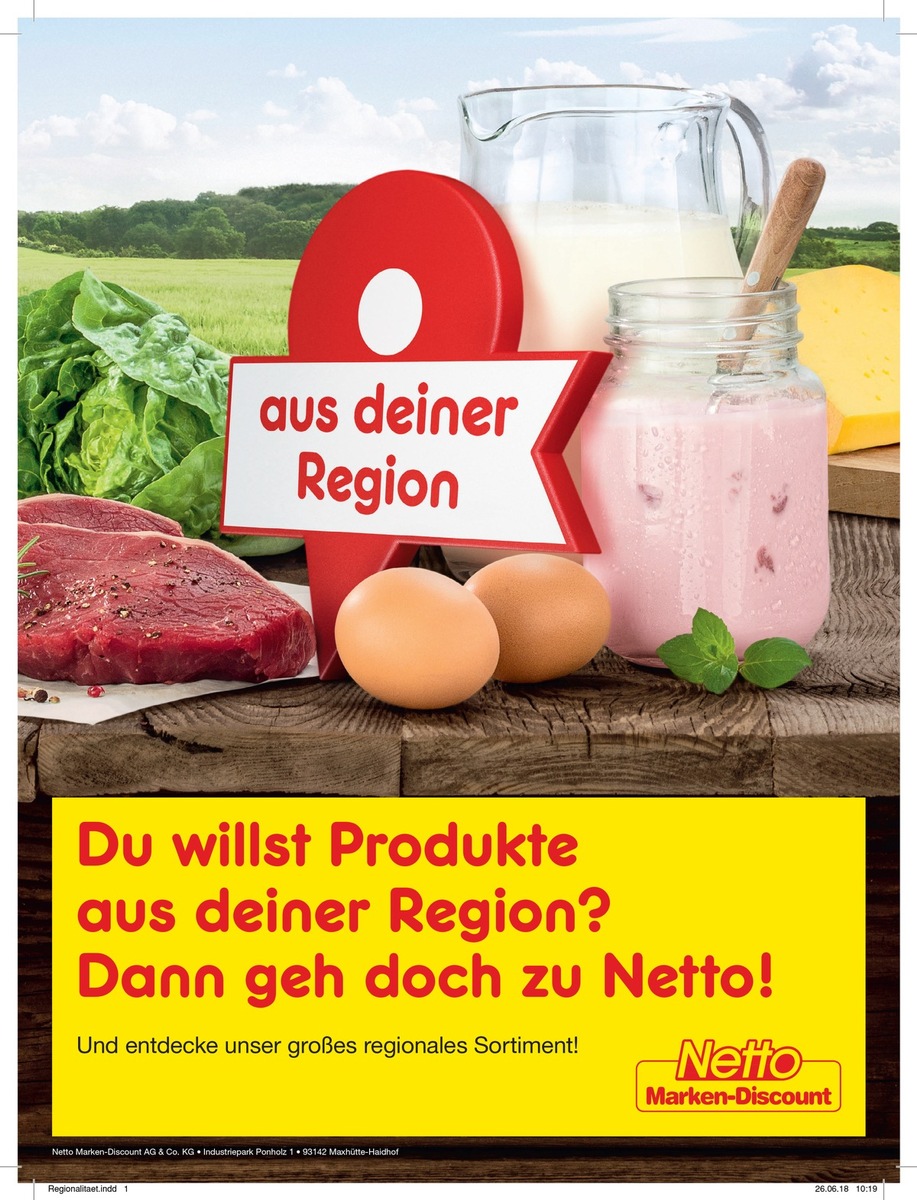 Netto Marken-Discount startet große Regionalitätskampagne