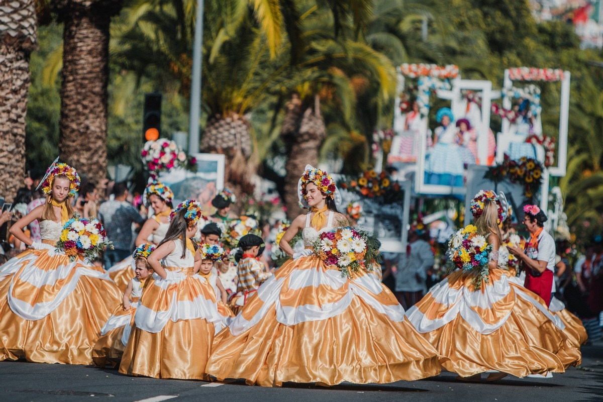 Bunt und ausgelassen feiern auf Madeira – Dies sind die Event-Highlights für das Jahr 2022