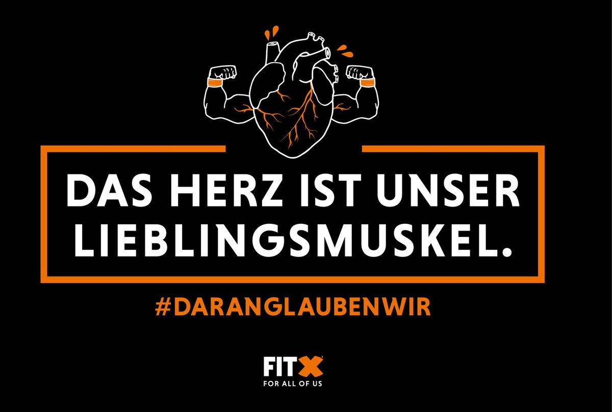 FitX startet neue Markenkampagne #DARANGLAUBENWIR