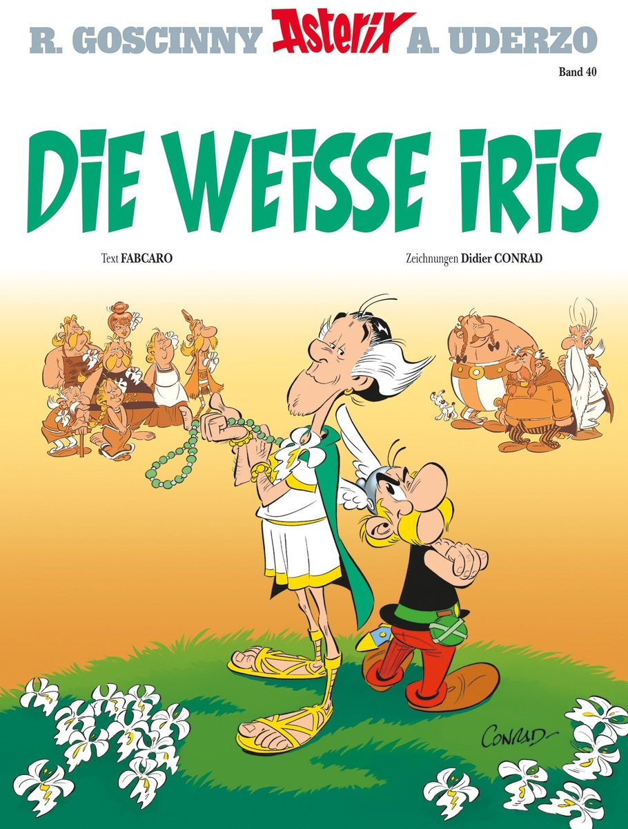 40. Asterix-Abenteuer „Die Weiße Iris“ ab morgen bei Egmont Ehapa Media!