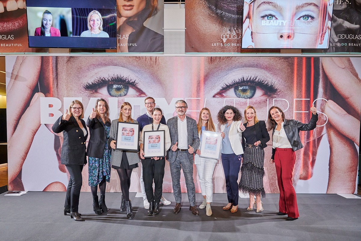 Douglas kürt Sieger-Teams des Start-up-Wettbewerbs BEAUTY FUTURES